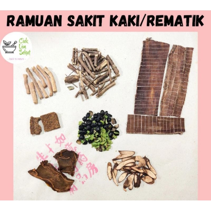 

Ramuan Herbal untuk Sakit Kaki / Rematik / Nyeri Tulang