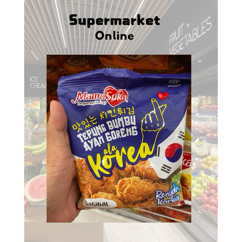 

Mamasuka Tepung Bumbu ayam goreng korea