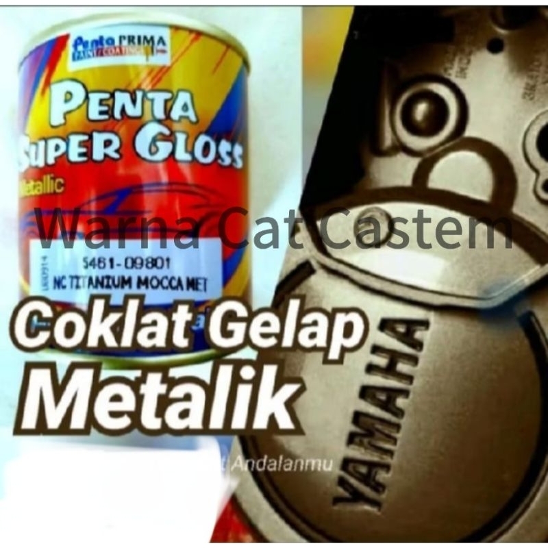 Cat Penta Super Gloss Titanium Mocca Met 5461-09801 Magnesium Coklat