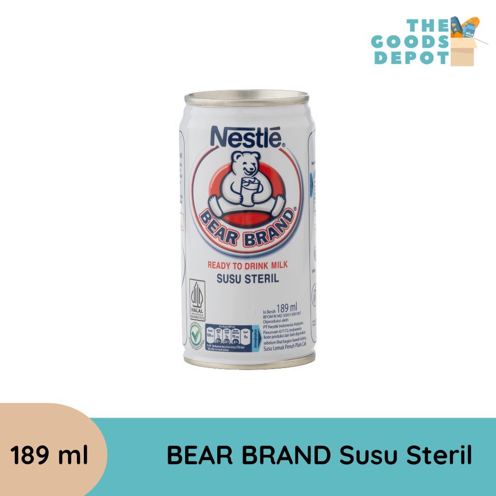 

Bear Brand Susu Steril 189ml