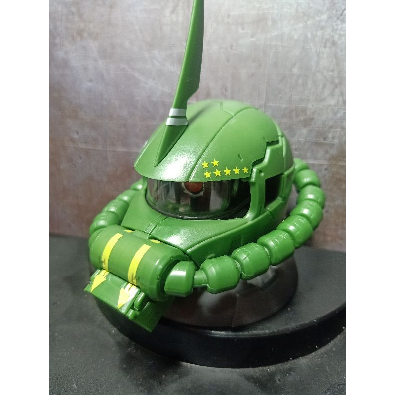 Figure Gundam Monoeye Head Character  Zaku Green Color Version