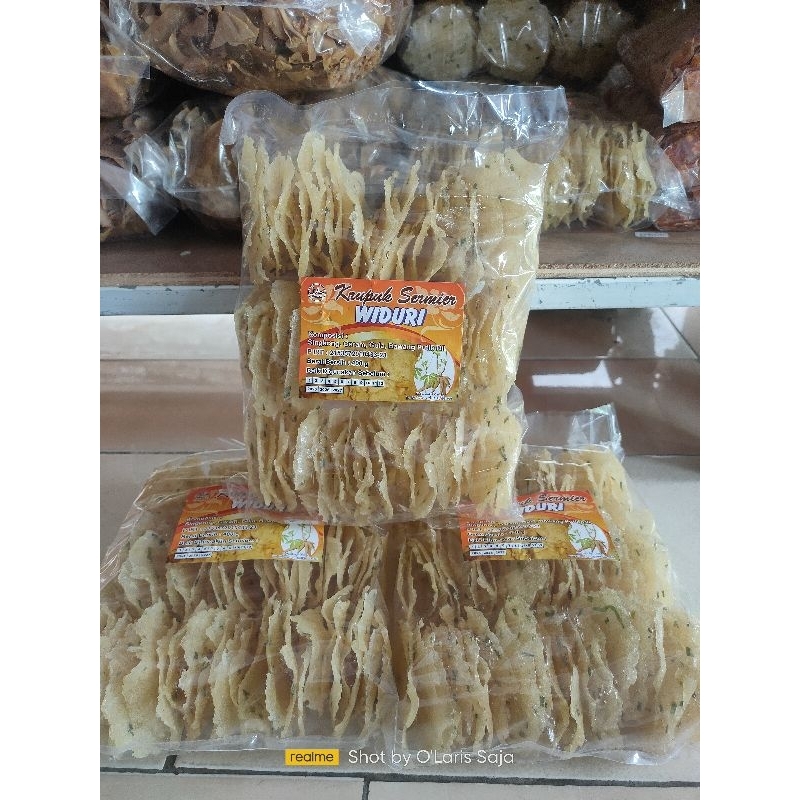 

Krupuk Sermier Widuri Mentah Manis Gurih