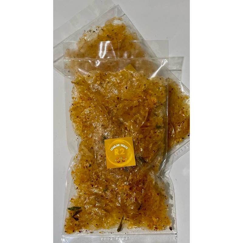 

Kripik Kaca Pedas Daun Jeruk 100 gram++