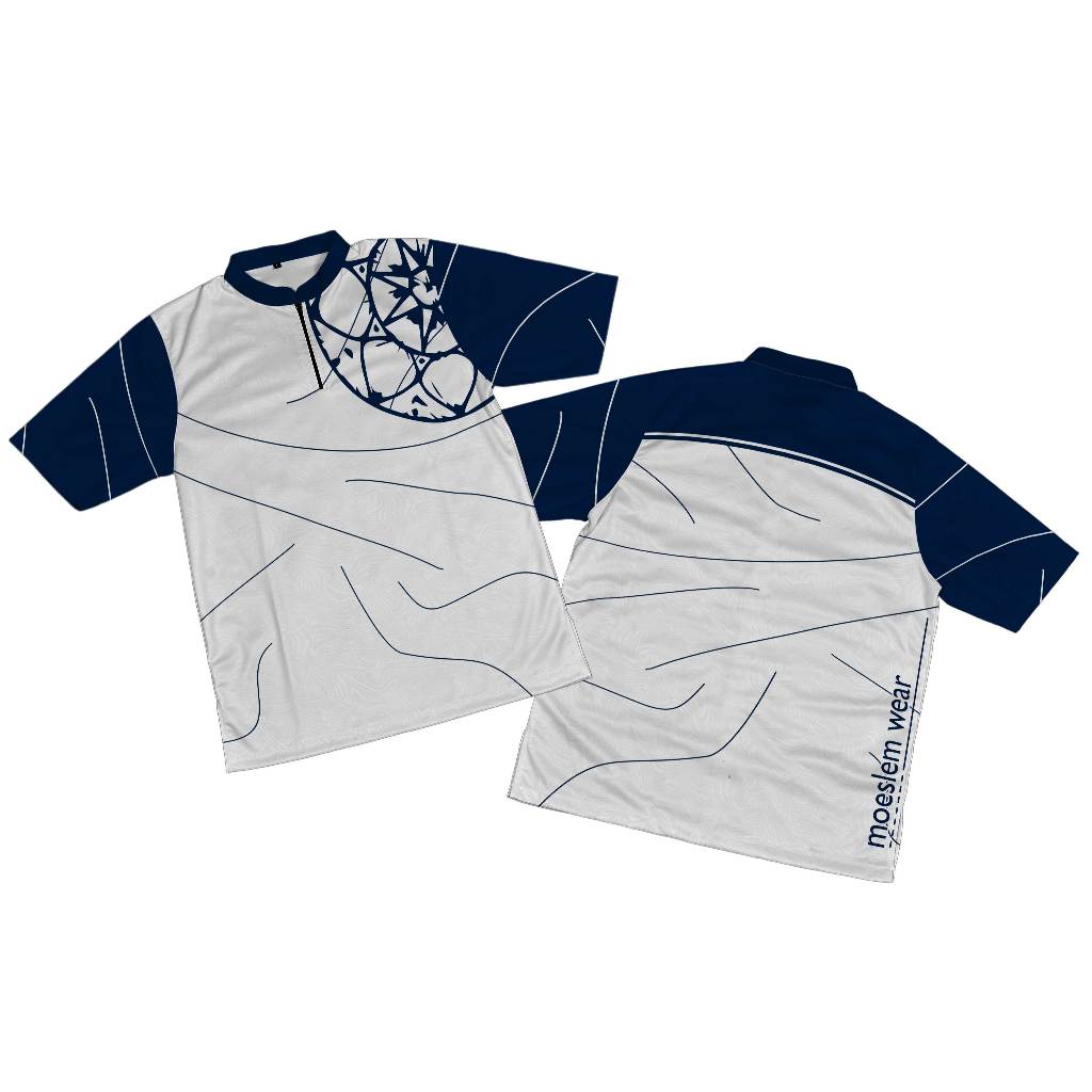 Ulaa - Baju Koko Anak / Jersey Koko Anak Printing Premium - Koko Resleting 02