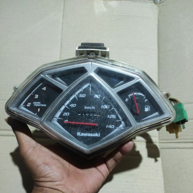 speedometer spidometer kilometer kawasaki edge original