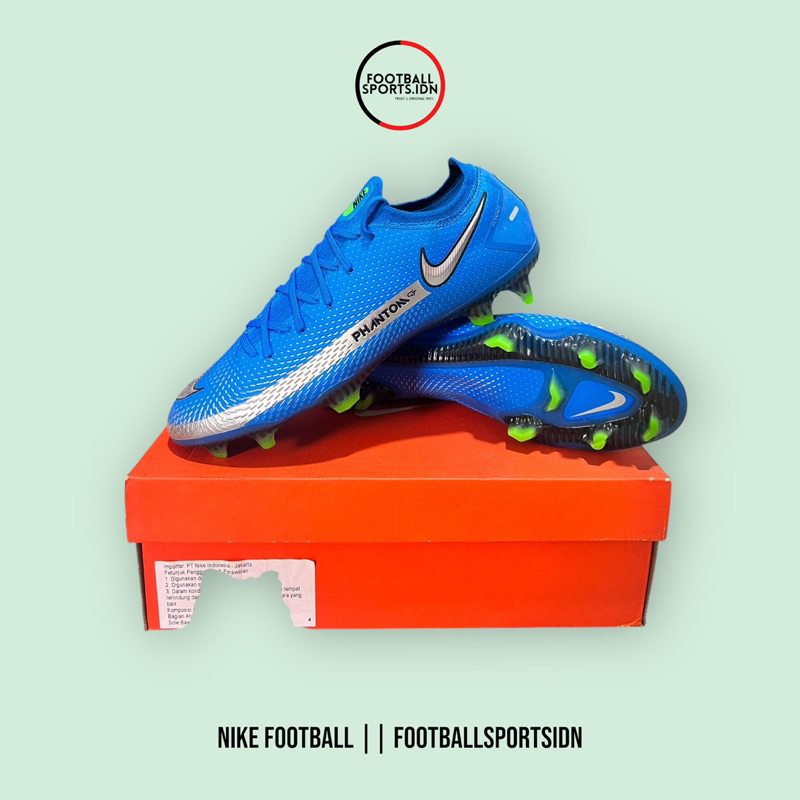 Sepatu Bola Nike Phantom GT Elite FG Blue
