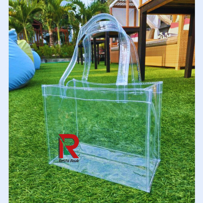 Tas Mika 24x10x15 / Tas Mika Thinwall Sekat 3 / Goodie bag Toples 8cm Toples 500-1000ml x 3 Toples