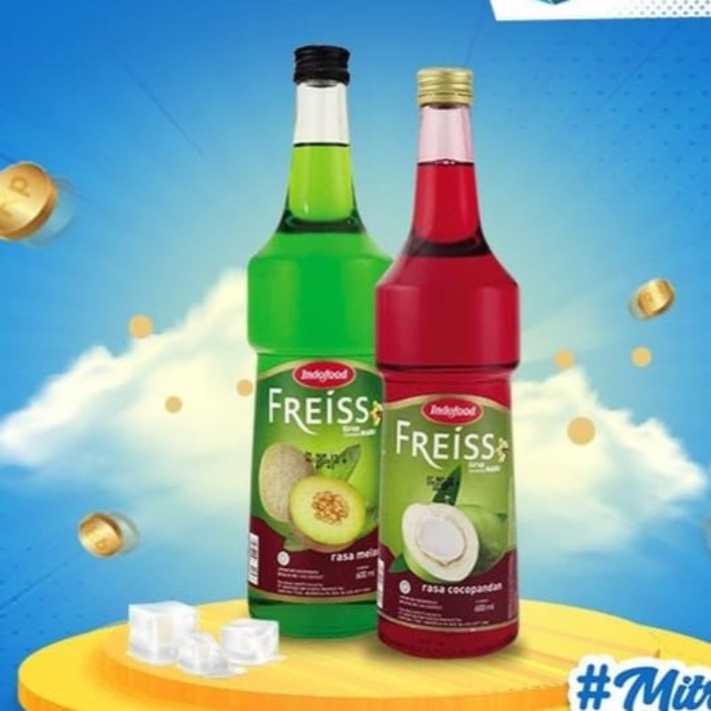 

Sirup Indofood Freiss Cocopandan Melon