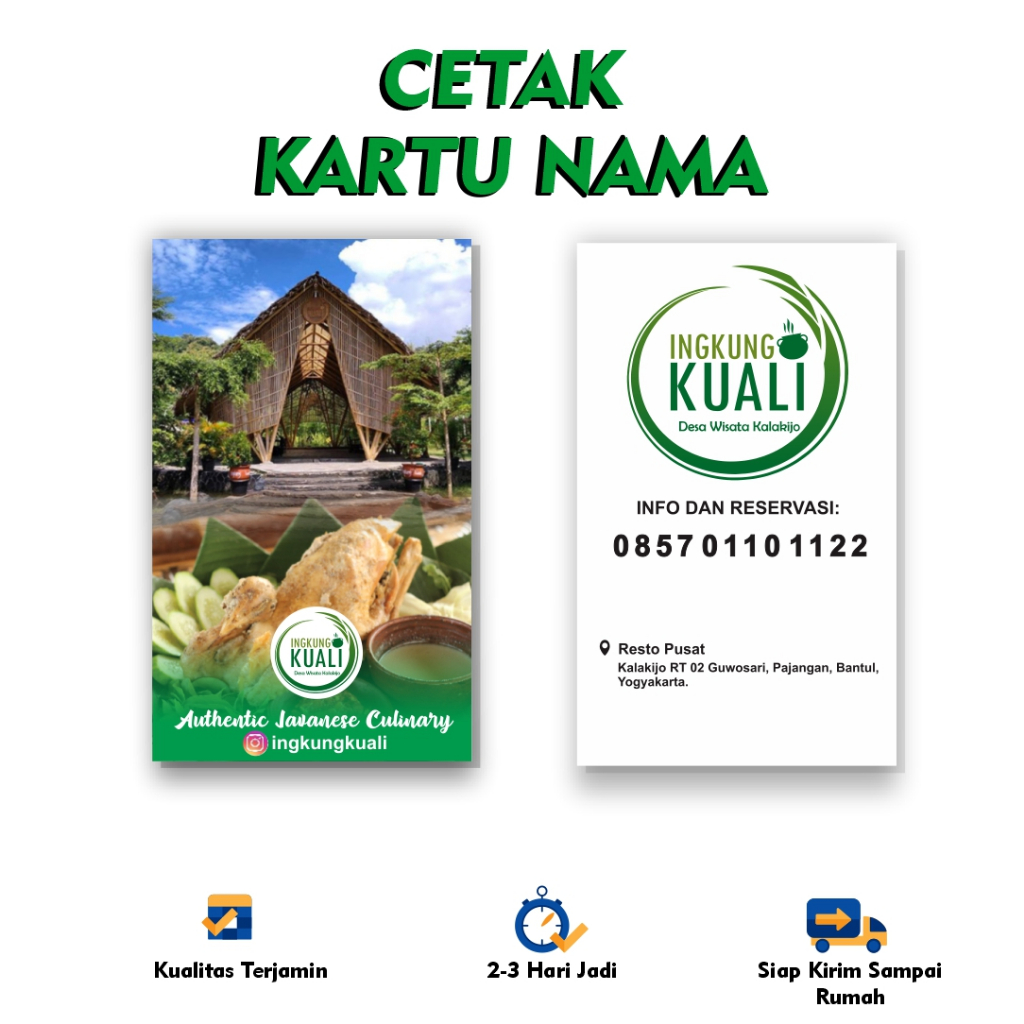 

Kartu Nama 100pcs + Box | Cetak Kartu Nama