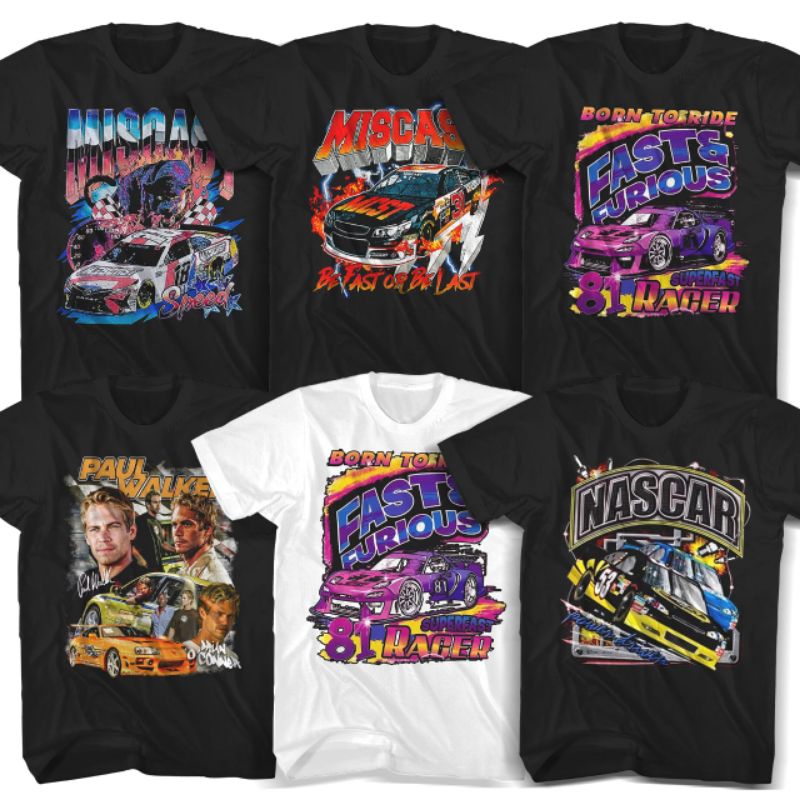 T-SHIRT NASCAR VINTAGE EDITION