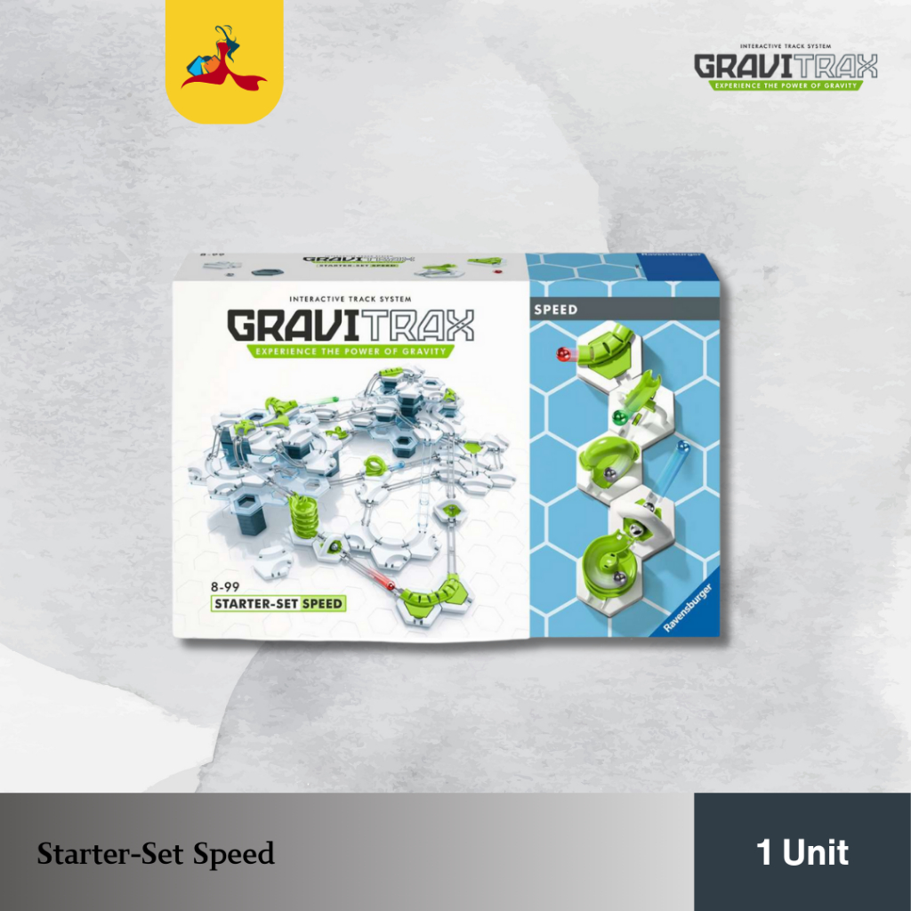 GraviTrax Starter-Set Speed | Marbel Run | Ravensburger | Mainan Edukasi Anak & Dewasa | Kelereng