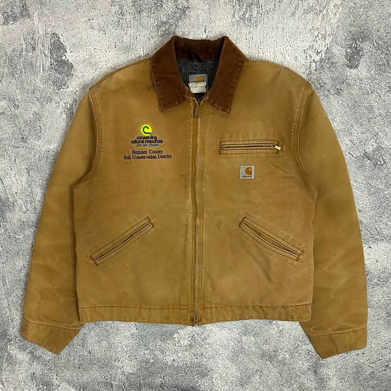 Carhartt Detroit article J01 BRN