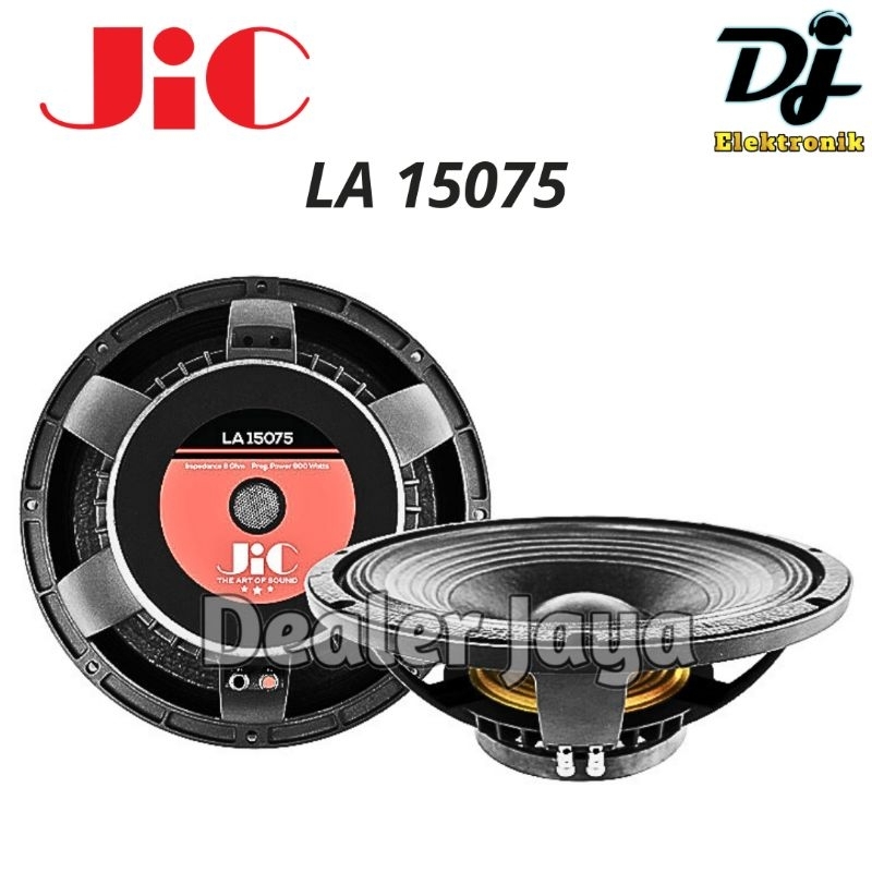 Speaker Komponen JIC LA 15075 / LA15075 - 15 inch