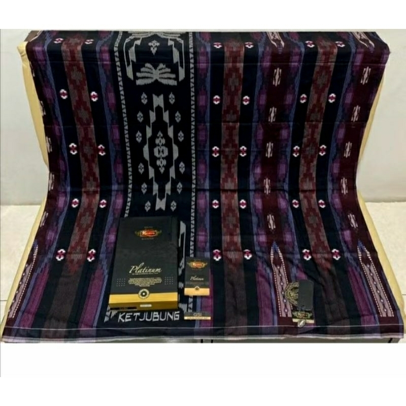 (gedh) sarung hitam platinum original ketjubung