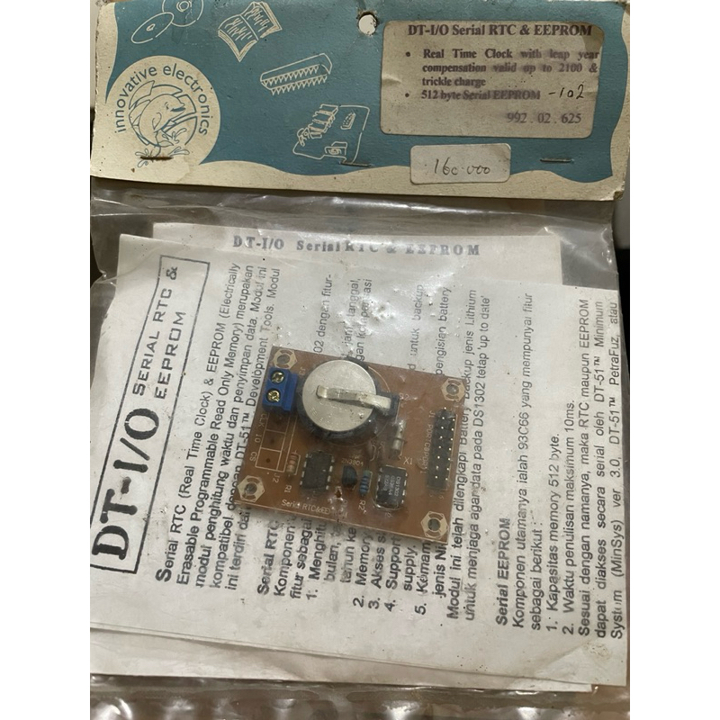 Eeprom DT-I0 Serial RTC & EEPROM