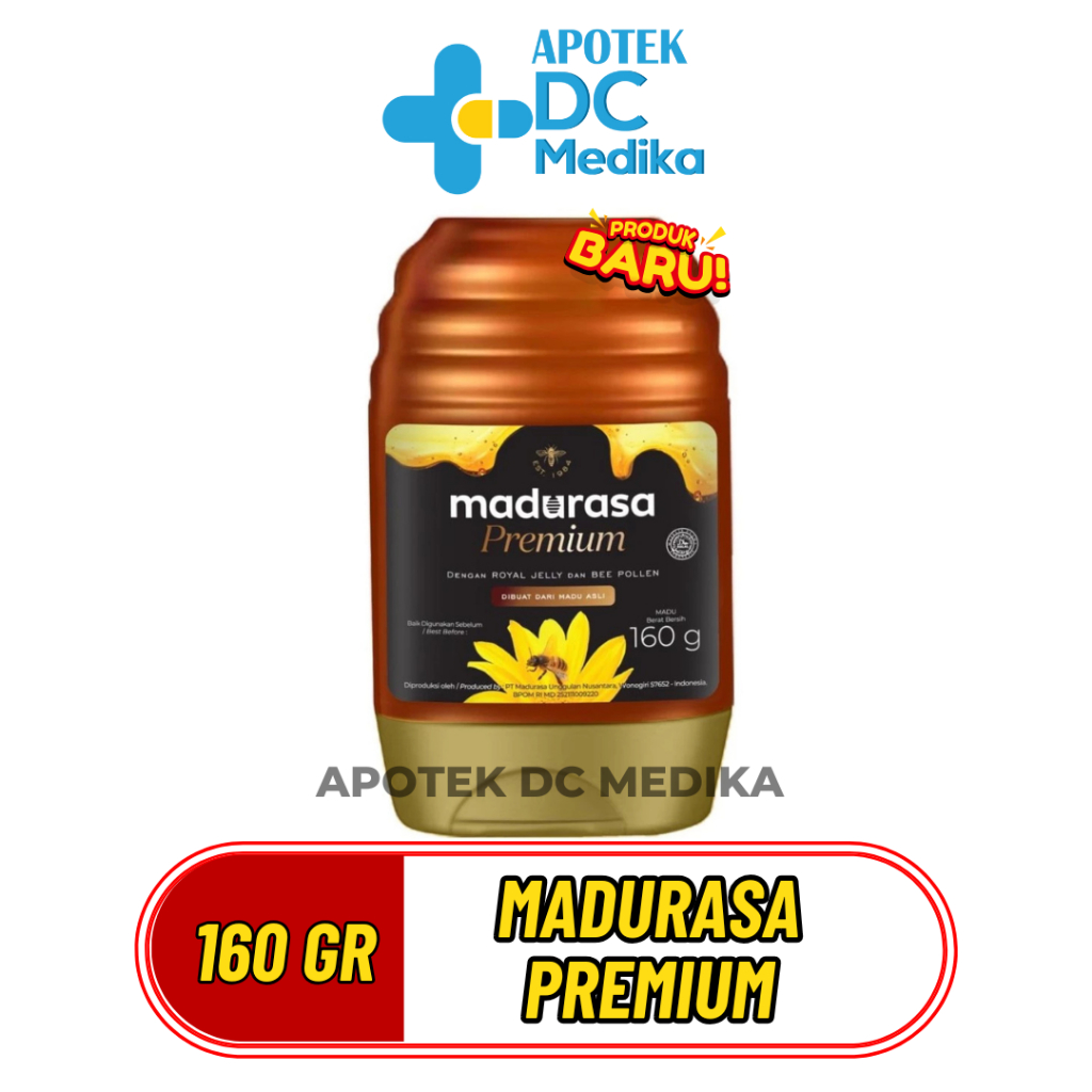 Madurasa/ Madurasa Premium/ Madurasa 160 gr/ Botol Premium 160Gr