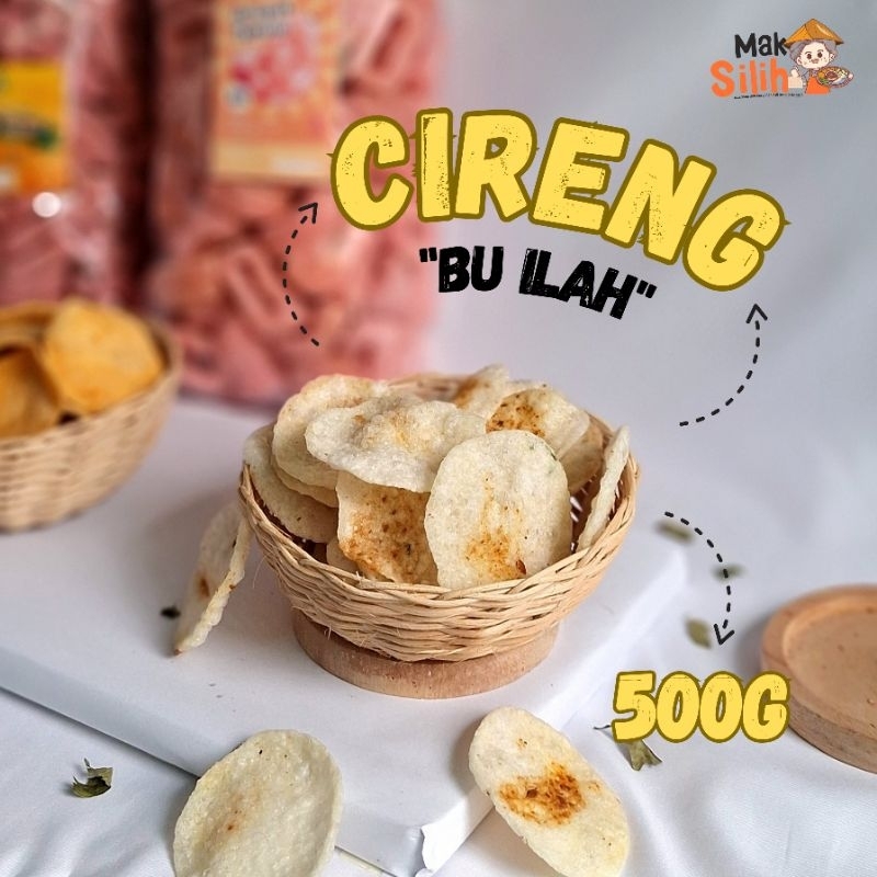 

[Bu Ilah] Cireng Kering Asli Sukagalih 250g/500g/1000g