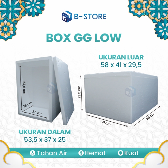 Styrofoam Box / Box Gabus / Box Styrofoam GG 60 Low