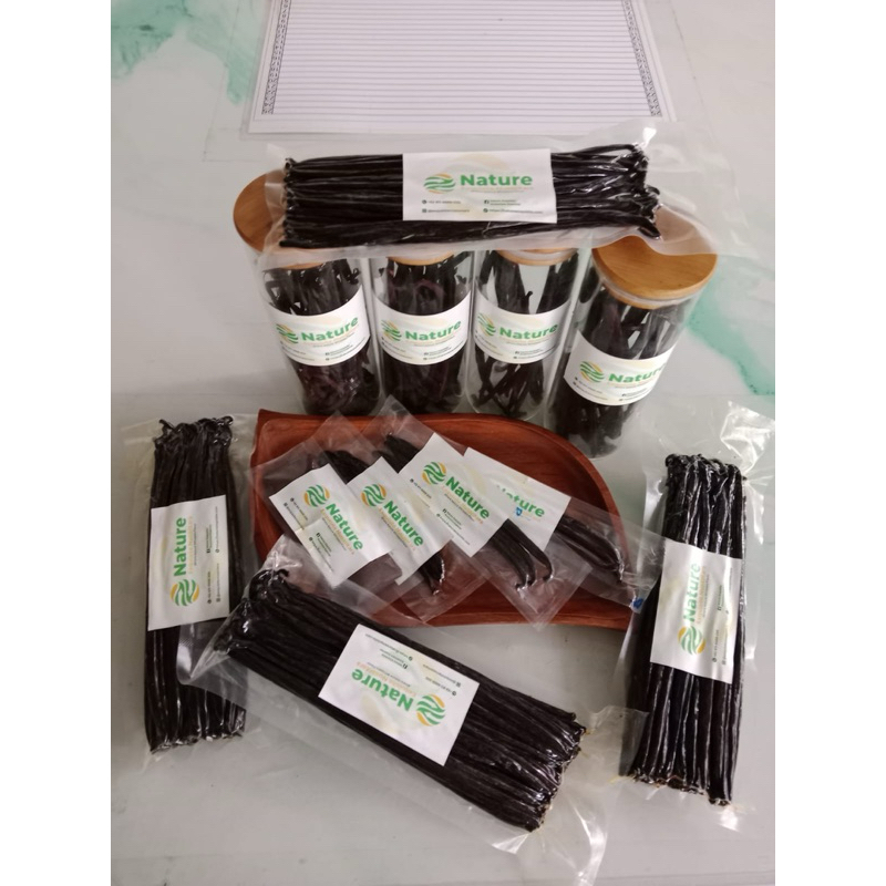 

Vanilla Planifolia dan Tahiti Grade A sampai C dan juga Gourmet