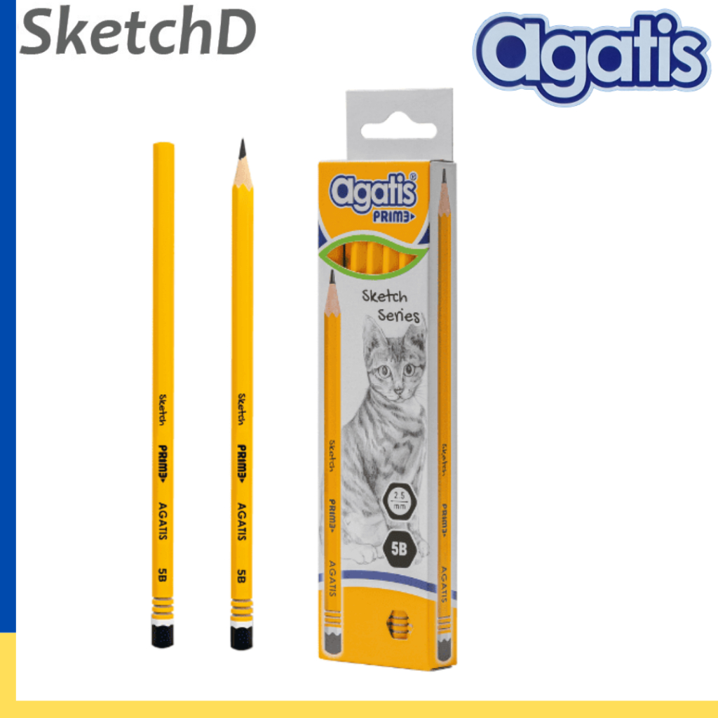 

Pensil 5B Agatis Prime Pencil 5 B