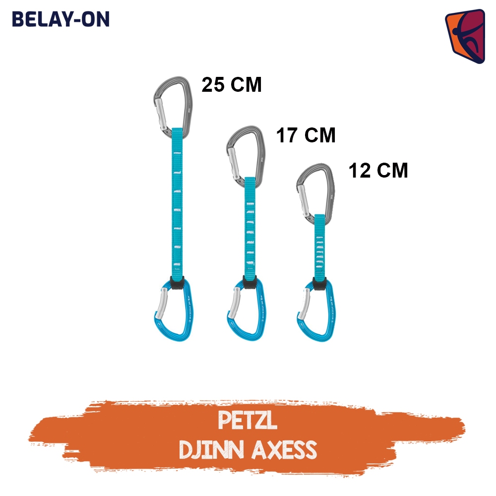 Petzl Djinn Axess | Runner Petzl Djinn Axess | Quickdraw Petzl Djinn Axess | Carabiner Petzl Djinn