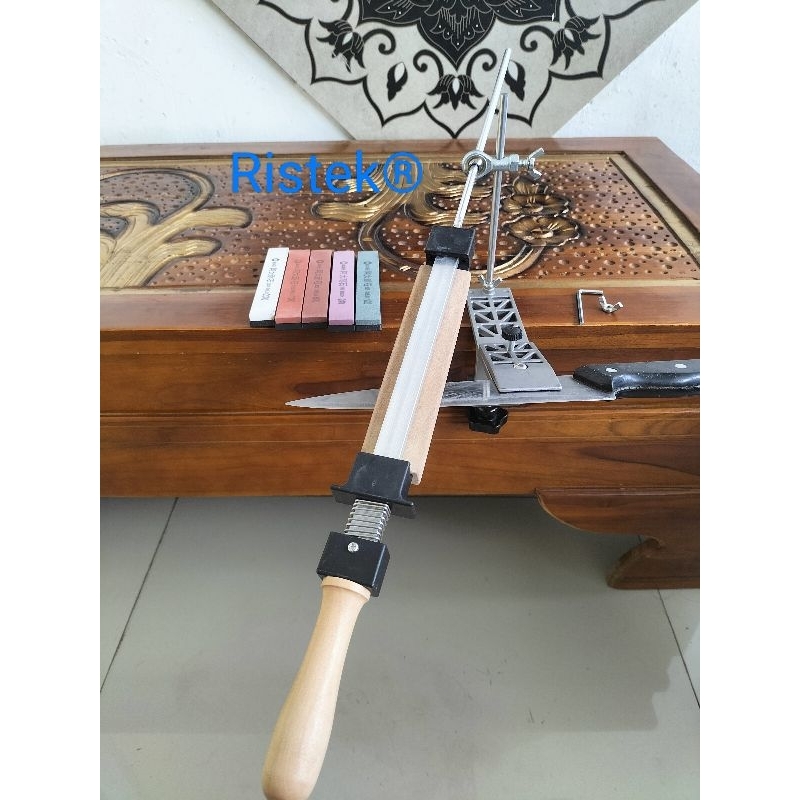 Ruixin Pro Pengasah Pisau Profesional dan Batu Asah