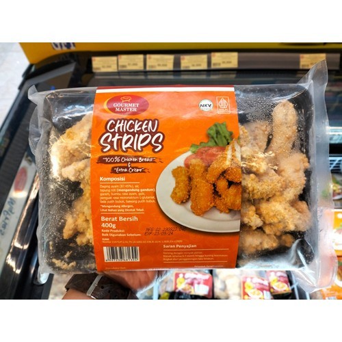 

GOURMET MASTER CHICKEN STRIP 400 GR