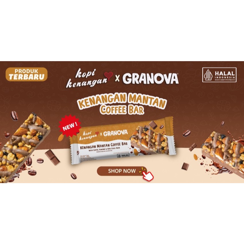 

Granola Bar by Granova - Snack Anak, Healthy Snack, Halal | Nuts & Choco, Nuts & Seeds, Peanut Butter & Berry