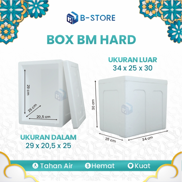 Styrofoam Box / Box Gabus / Box Styrofoam BM HARD