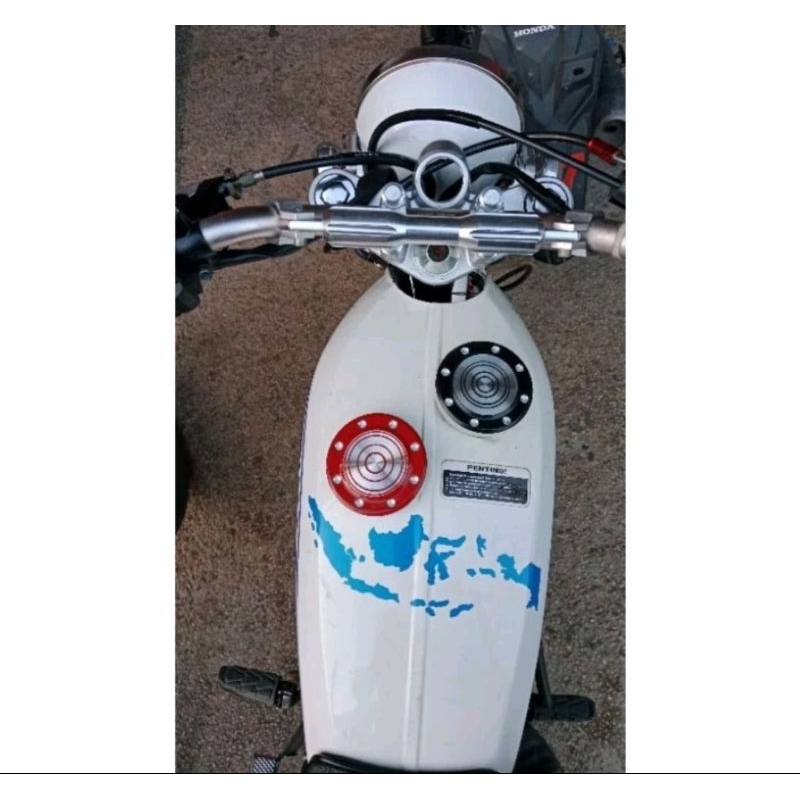 TUTUP TANGKI TENGKI CB100 CB125 GL100 GL125 GL PRO GL MAX Bubut