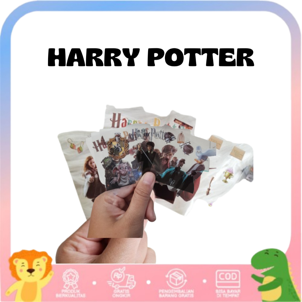 

STICKER NONO HARRY POTTER [ECER] WATERPROOF / 1 LEMBAR STIKER