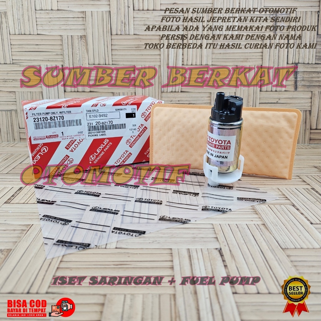 rotak pompa bensin sigra calya berikut saringan