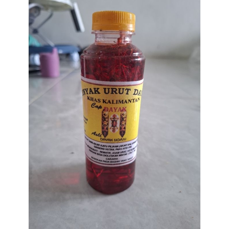 minyak urut dayak khas kalimantan