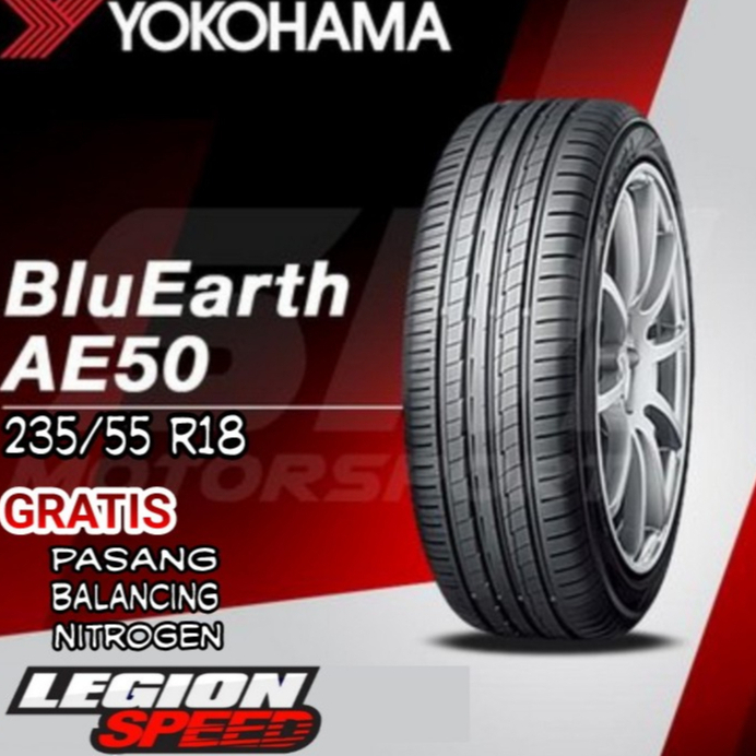 Ban Mobil Import 235/55 R18 YOKOHAMA bluearth -AE50