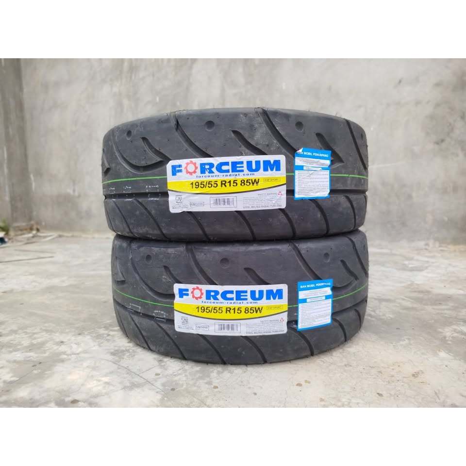 BAN MOBIL R15 FORCEUM UKURAN BAN 195 55 R15 MOBLIO JAZZ YARIS ERTGA