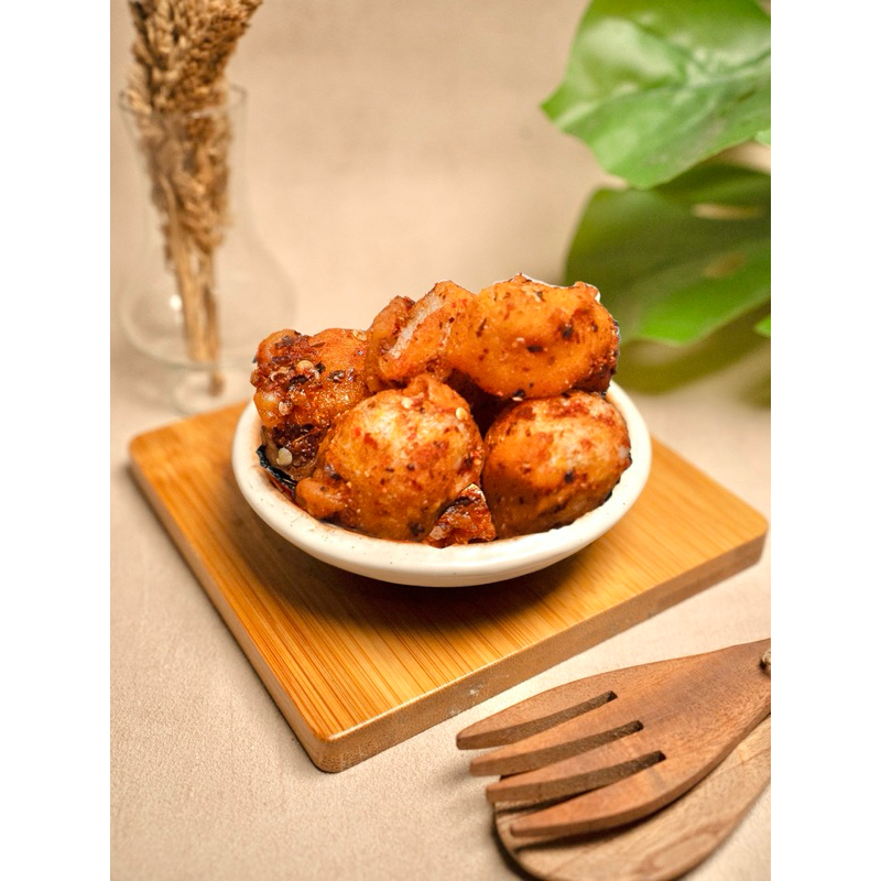 

SIOMAY PEDAS DAUN JERUK TOPLES