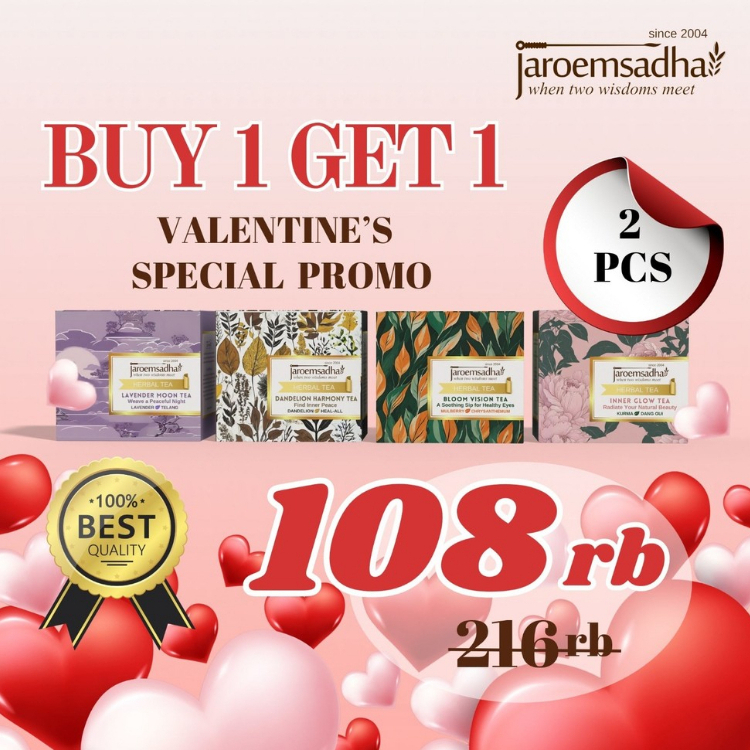 

Buy 1 Get 1 Teh Herbal Jaroemsadha