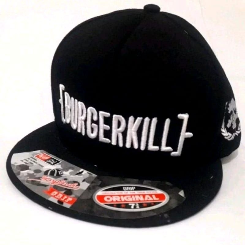 TOPI SNAPBACK RACING PREMIUM ORIGINAL BURGERKILL