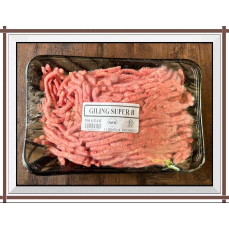 

Daging Giling Sapi Super B 500 gr