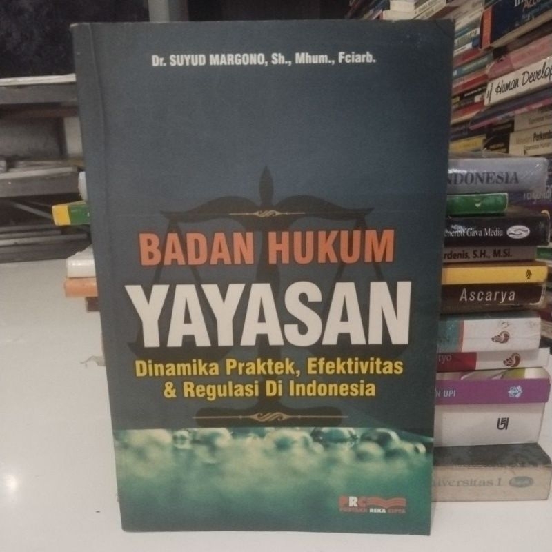 buku Badan Hukum Yayasan
