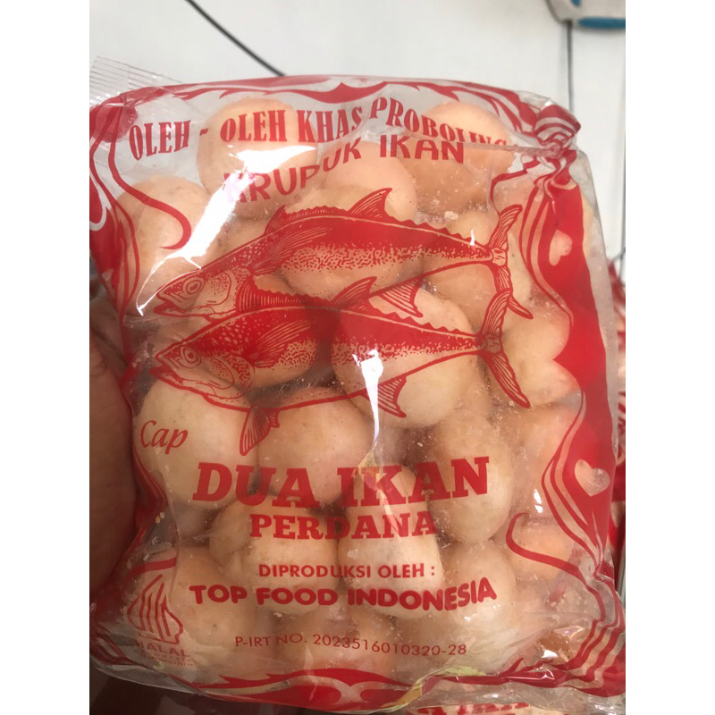 

Krupuk Ikan Tenggiri Merk Dua Ikan