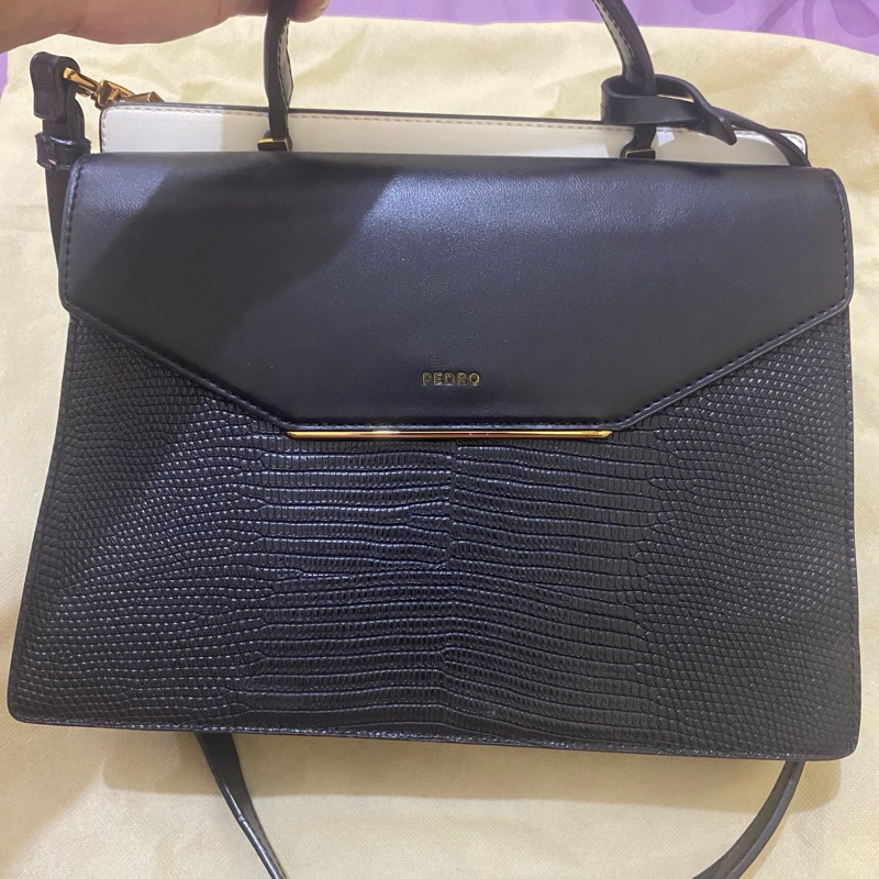 PEDRO SHOULDER BAG BLACK WOMEN