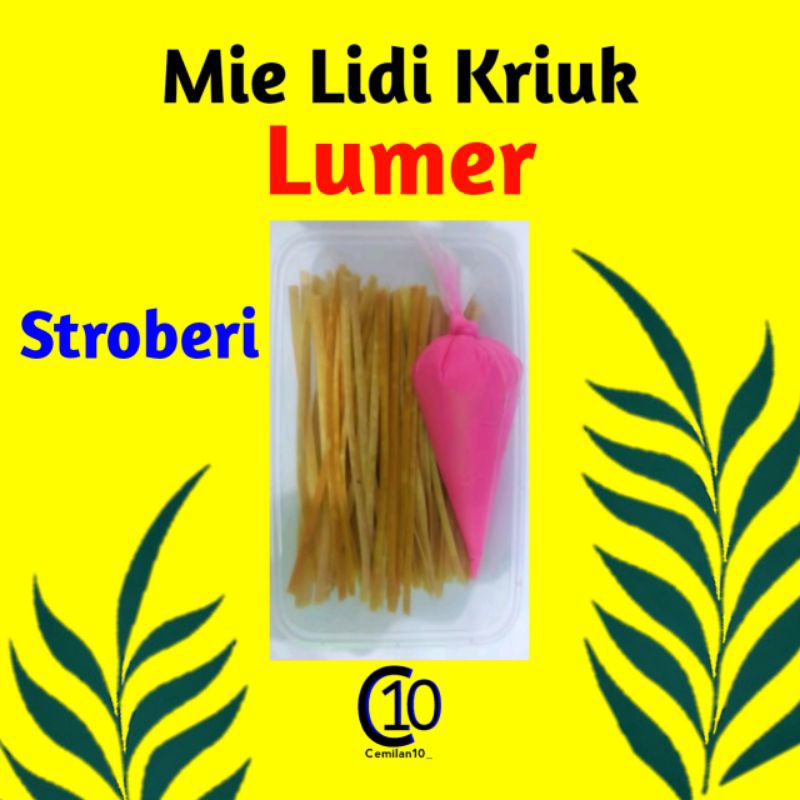 

mie lidi lumer / mie lidi / mie lidi coklat lumer