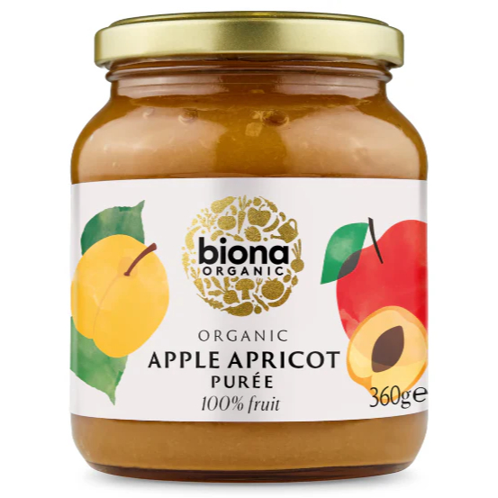 

Biona Organic Apple & Apricot Puree 360 Gr