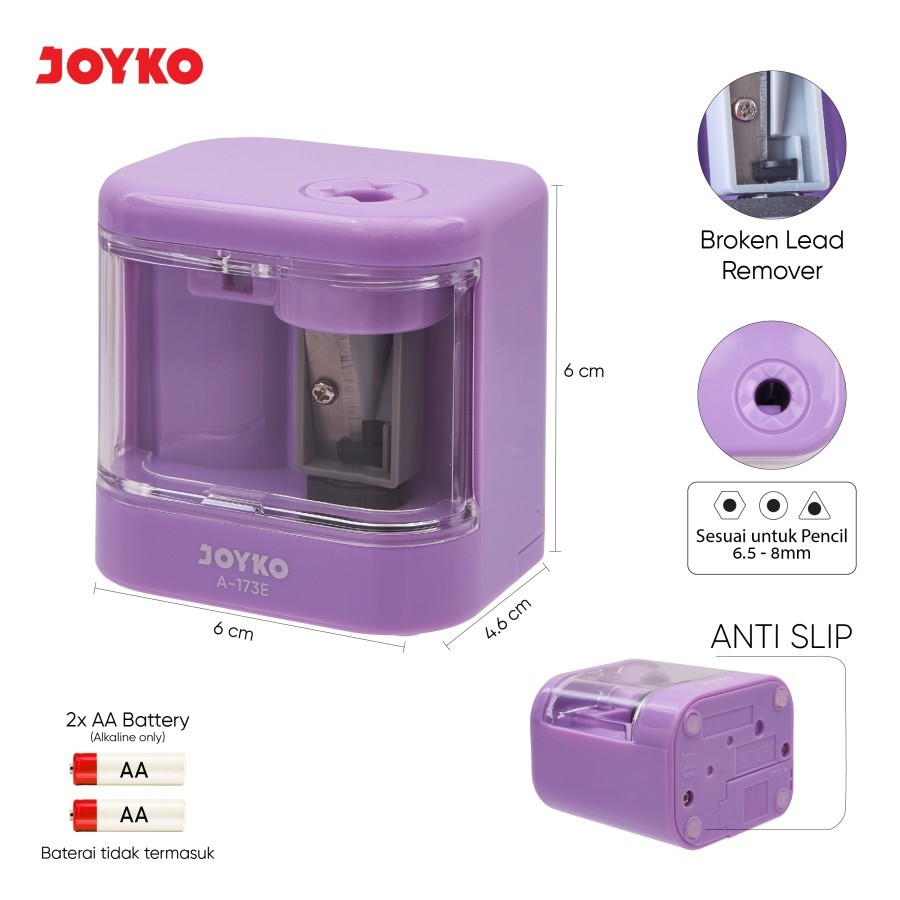 

ELECTRIC SHARPENER ( SERUTAN ELEKTRIK ) JOYKO A-173E