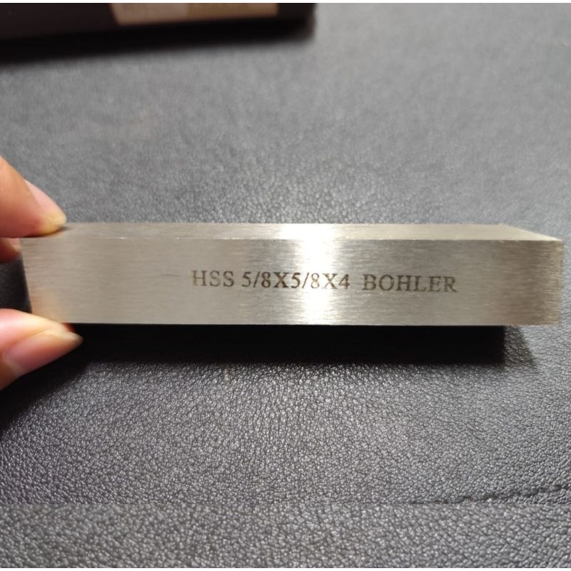 Pahat Bubut Bohler Hss 5/8x5/8x4 Mata Pisau Bubut Bohler 5/8x4 Inch