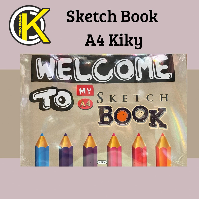 

Kiky Sketch Book A4 | Buku gambar kiky A4 isi 50 lembar
