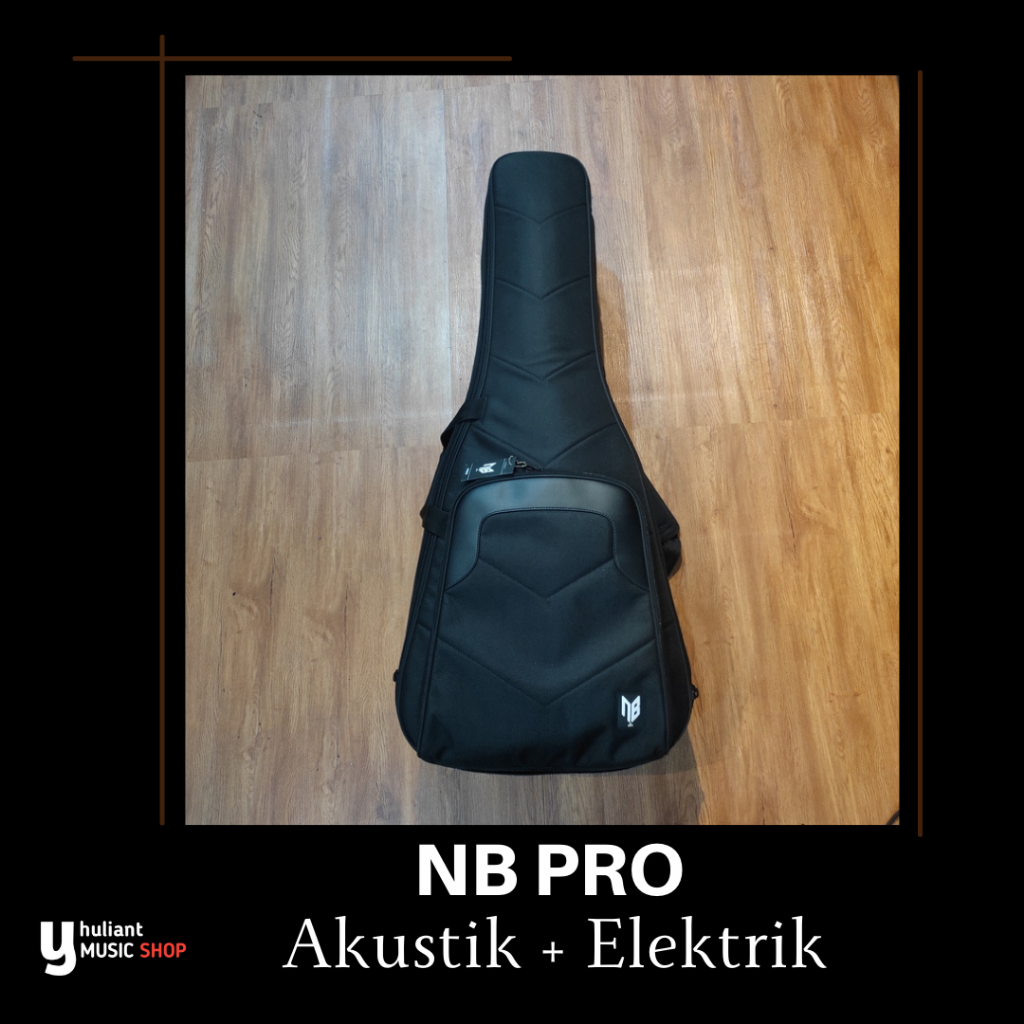 DBM NB PRO By DBM case Dual Gigbag For Akustic Guitar And electric Guitar