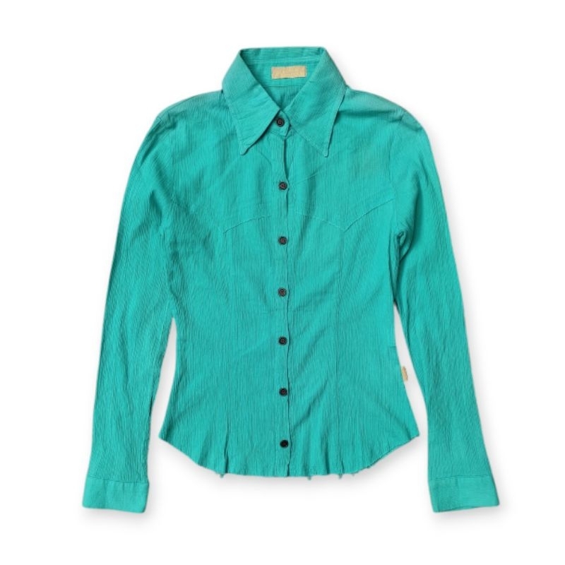 Goa Textured Strip Western Shirt
