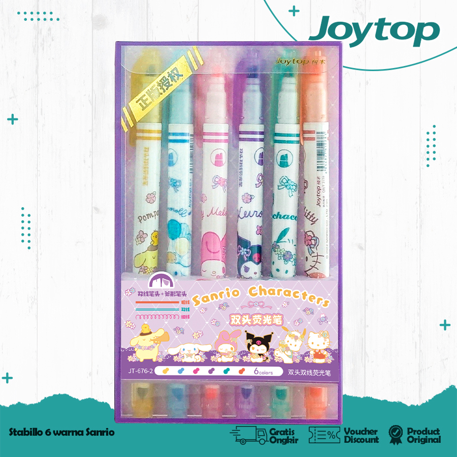 

JOYTOP Stabilo Sanrio 6pcs